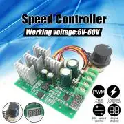 6V~60V 30A PWM DC Motor Speed Controller Adjustable Switch