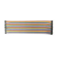 2P-2P anya 20cm, speciális 2mm-es emelkedésű dupont kábel, 20db-os szett