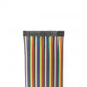 2P-2P anya 20cm, speciális 2mm-es emelkedésű dupont kábel, 20db-os szett