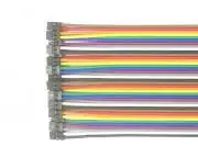 2P-2P anya 20cm, speciális 2mm-es emelkedésű dupont kábel, 20db-os szett