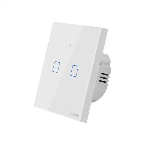 Sonoff T0 EU C2 fali Wi-Fi-s kapcsoló