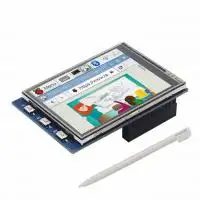 Raspberry Pi 4B/3B+ 2.8" érintő kijelző TFT, SPI tartozék tollal (stylus)
