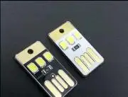 USB LED mini lámpa, kulcstartó