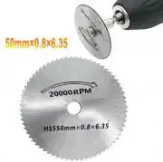 50mm-es HSS Mini körfűrész lap, fa, műanyag, PVC, alu vágásához