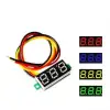 Mini Digital Voltmeter DC 0-100V LED Panel Voltage Meter 3-Digital With 3 Wires