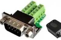 Sorkapocs 3pin, 5.08 lábtáv (0.2inch), kék