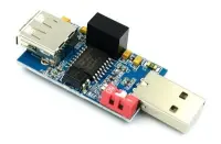 USB galvanikus leválasztó, izolátor áramkör modul