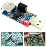 USB galvanikus leválasztó, izolátor áramkör modul