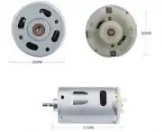 DC 545 motor, 6-12V