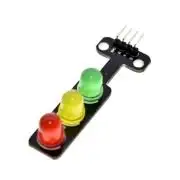 LED szemafor piros/sárga/zöld forgalmi lámpa mini modul