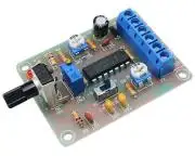 Jel generátor modul, szinusz, háromszög, négyszög (KIT változat)