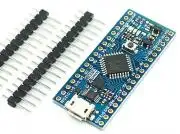 Robosztus Arduino Nano kompatibilis modul erős Atmega4808-cal