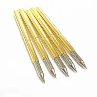 Rugós pin, tüske, nyák próba 34mm hosszú, hegyes fejjel