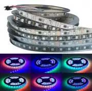 Okos vezérelhető RGB LED Szalag, címezhető, 5m
