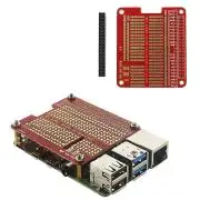 Raspberry PI GPIO kiegészítő pajzs, screw pajzs, breadboard shield