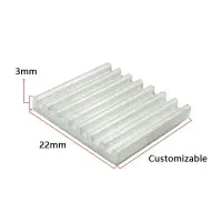 Hűtőborda 22*22*3mm