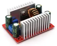 Fel konvertáló DC-DC boost, max 12A, áramkorlátozással