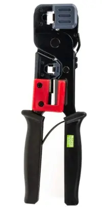 RJ4511TOOL Krimpelőszerszám Krimpelőszerszám Hálózati és telefonkábel, RJ11 csatlakozó, RJ45 Ethernet