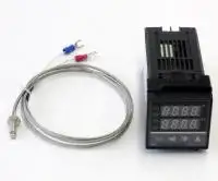 PID hőfokszabályzó 400°C REX-C100 + szenzor, ALARM 1 funkció
