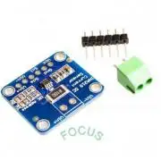 INA219 kétirányú, high-/low-side, áram- és feszültségfigyelő