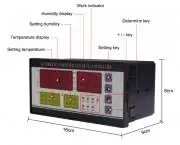 Digitális automatikus keltető vezérlő, termosztát