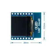 OLED Shield V1.1.0 for WeMos D1 mini 0.66inch 64X48 IIC I2C