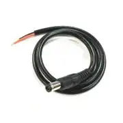 5.5 x 2.1mm  DC Male Jack Plug Connectors Power Extensioin cable