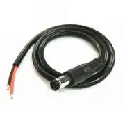 5.5 x 2.1mm  DC Male Jack Plug Connectors Power Extensioin cable