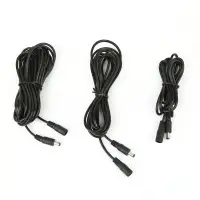 5.5 x 2.1mm DC Male to Female Jack Plug Connectors Power Extensioin cable
