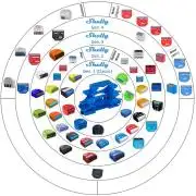 Flexi-Rail W univerzális DIN sín adapter, Wago kötőelem tartókkal