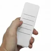 SmartWise roló / roletta mozgató motor RF távirányítóval, akkumulátorral, napelemmel