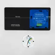 Shelly Wall Display X2i – fali vezérlőpanel és villanykapcsoló, Wi-Fi, Bluetooth, fekete