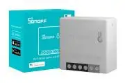 Sonoff Mini R2 WiFi-s, internetről távvezérelhető, kapcsolóaljzatba beépíthető okosrelé, DIY-üzemmóddal (REST API)