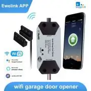 SmartWise garázskapu / kapunyitó okosvezérlés (R2) - állapot-szenzorral, Wi-Fi