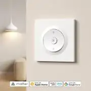 SONOFF Orb-DIM Matter Over Wi-Fi Dimmer Wall Switch – fogyasztásmérős fényerőszabályzó modul + kapcsoló, Matter, Wi-Fi, fehér (MINI-DIM-E)