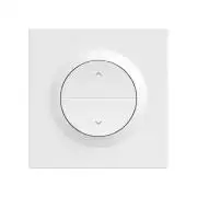 SONOFF Orb-ZBRBS Smart Roller Shutter Wall Switch –  mini relémodul redőnyökhöz + falikapcsoló, Zigbee, fehér  (MINI-ZBRBS-E)