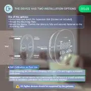 NOUS E10 Tuya Zigbee okos szén-dioxid (CO₂), hőmérséklet és páratartalom érzékelő
