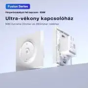 SONOFF Fusion EDIM – Fali kapcsoló, dimmeléshez, MINI-DIM / MINI-ZBDIM relékhez