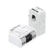 Shelly EM Gen4 –  egyfázisú két áramkörös fogyasztásmérő, 1 db 50A áramváltóval, 2A kontaktorral, Wi-Fi, Bluetooth, Zigbee, Matter (S4EM-002CXCEU)