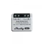 Shelly PLUS PM MINI GEN3, Wi-Fi + Bluetooth áramfogyasztás-mérő