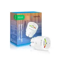 Nous A8T WiFi-s okoskonnektor, fogyasztásméréssel (10A/2300W), (Tasmota firmware)