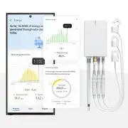 Aeotec Home Energy Meter 8 – fogyasztásmérő, három fázisú, 3 x 60A áramváltóval, Z-Wave 800 (ZWA046C3A60)