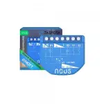 Nous B3T okos Wi-Fi-s 2 áramkörös, fogyasztásmérős, redőnyvezérlő / motoros függönyvezérlő mini kapcsolórelé modul (Tasmota firmware, Matter kompatibilis)