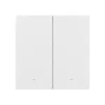 Sonoff M5-2C-86 2 Gangos Okos Villanykapcsoló, fehér
