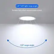 Gledopto GL-D-015P Zigbee Pro (Zigbee 3.0 + RF vevős) okos süllyesztett RGBCCT LED spot lámpa (900 lumen, IP40), fehér kerettel, extra lapos kivitel