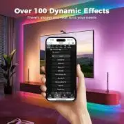 Elite 2D-EXMU Advanced WLED Controller – kettő csatornás RGBIC LED vezérlő, mikrofonnal, USB-C, ESP32, Wi-Fi, Ethernet (GL-C-616WL)