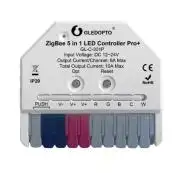 Gledopto GL-C-301P Ultra Mini Zigbee Pro+ 5-in-1-ben okos LED vezérlés, Zigbee+2.4GHz RF, kapcsolóbemenettel