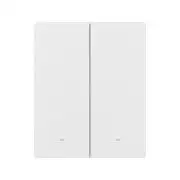 Sonoff SwitchMan M5 Zigbee 2 áramkörös, sorolható okos villanykapcsoló, fehér (ZBM5-2C-80W)