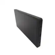 Shelly Wall Display X2 Wi-Fi+Bluetooth villanykapcsoló + érintőképernyős vezérlőpanel (fekete kerettel) + BLU H&T szenzor