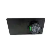 Shelly Wall Display X2 Wi-Fi+Bluetooth villanykapcsoló + érintőképernyős vezérlőpanel (fekete kerettel) + BLU H&T szenzor